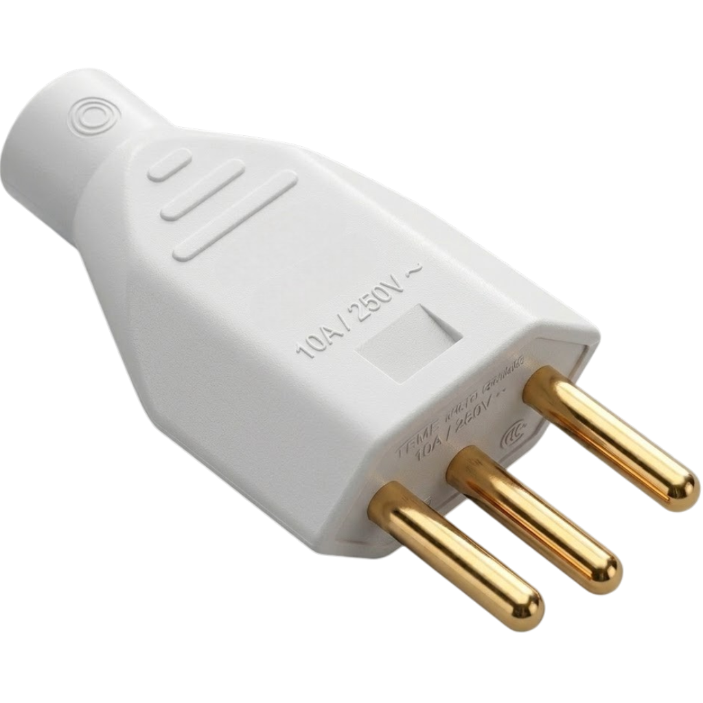 Plug 3 pinos 10A