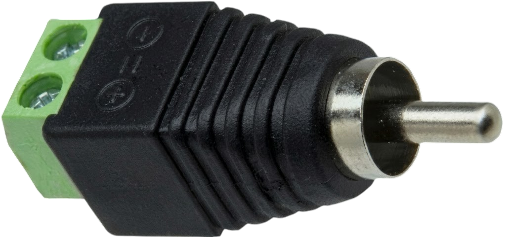 Conector RCA macho